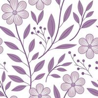 Soft summer flowers seamless pattern with pastel hues and gentle curves for calm soothing spring designs concept as Gentle summer flower pattern with pastel hues and soft curves id Dynamics vector