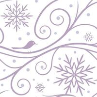Soft winter seamless pattern with snowflakes pastel hues and gentle swirls for a delicate seasonal vibe concept as Delicate winter pattern with snowflakes pastel hues and swirls fo Dynamics vector