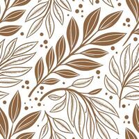 Spring nature seamless pattern with gentle rain droplets on leaves and soft green hues for serene designs concept as Seamless pattern with soft green leaves and gentle rain droplet Dynamics vector