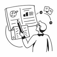 Supervisor with on site training concept as A supervisors profile blended with on site training activities symbolizing practical learning and immediate application Ideal for busin Dynamics vector
