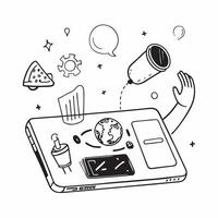 Tablet with holographic AI travel tips and holiday icons concept as Camera movement Slide across the tablet screen with a focus on glowing holographic AI travel tips and holiday ic Dynamics Set 7 vector