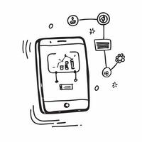 Tablet with Holographic IoT in Healthcare Icon and Connectivity Icon concept as A photo depicting a tablet with a glossy glowing holographic IoT in healthcare icon and connectivity Dynamics vector