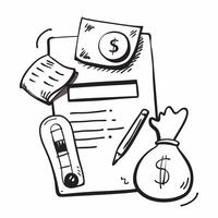 Tax exemption form and wealth management concept as A tax exemption form paired with a wealth management icon representing the benefits of tax exemptions in wealth management perfe Dynamics vector
