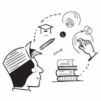 Teachers profile with a classroom concept as A teachers profile blended with a classroom symbolizing the farewells and the impact of education Perfect for educational and reflecti Dynamics vector