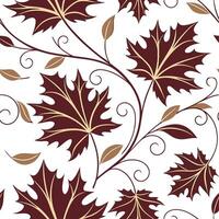Thanksgiving leaves seamless pattern with rich autumn colors of red orange and yellow for a warm harvest inspired look concept as Warm Thanksgiving pattern with red orange and yell Dynamics Set 3 vector