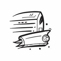 Train icon with copy space on a white background concept as A image of a train icon with generous copy space on a white background ideal for travel and railway themed visual Dynamics vector