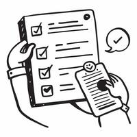 Vendor with compliance checklist concept as A vendors profile blended with a compliance checklist symbolizing adherence to standards in vendor evaluation Perfect for business and Dynamics vector