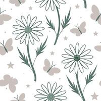 Vintage spring sunshine seamless pattern with muted colors and soft sunburst for retro style spring decor concept as Retro spring sunshine pattern with muted sunburst and soft ligh Dynamics Set 2 vector