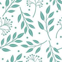 Watercolor spring nature seamless pattern with soft washes of color and leaf silhouettes for natural elegance concept as Watercolor inspired spring nature pattern with soft washes Dynamics vector
