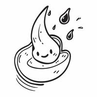 Water drop icon with copy space on a gray background concept as A image of a water drop icon with ample copy space on a gray background ideal for hydration and wellness them Dynamics vector