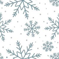 Winter snow seamless pattern with delicate light snowflakes and frosty textures for a minimalist winter design concept as Minimalist winter snow pattern with delicate snowflakes an Dynamics vector