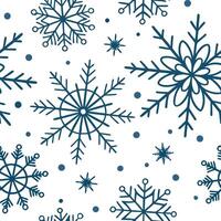 Winter seamless pattern with snowflakes icy textures and frost designs for a crisp cold season vibe concept as Crisp winter pattern with snowflakes icy textures and frost for a fre Dynamics vector
