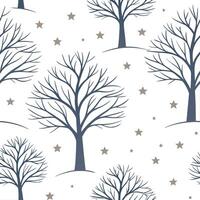 Winter whites seamless pattern with frost covered leaves snowflakes and icy textures for a delicate cold season feel concept as Delicate winter whites pattern with frost covered le Dynamics Set 3 vector
