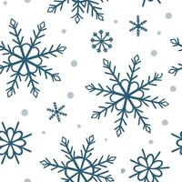 Winter whites seamless pattern with soft snowflakes frosty textures and cool tones for a minimalistic winter design concept as Minimalistic winter whites pattern with soft snowflak Dynamics vector