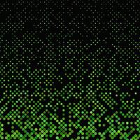 Green geometrical dot pattern background - graphic from small dots vector