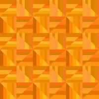 Orange abstract striped square tile mosaic pattern background - seamless graphic vector