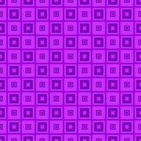 Abstract seamless purple square pattern background vector