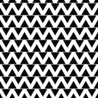 Seamless monochromatic abstract triangle pattern vector