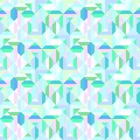 Seamless geometrical pattern background - abstract design vector