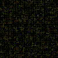 Yellow seamless pentagram star pattern background vector