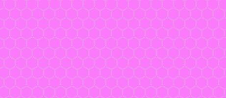 Vibrant pink honeycomb pattern. Perfect for backgrounds, textiles, or modern designs. vector