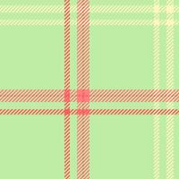 Fresh pastel plaid pattern. Ideal for textile design, website backgrounds, packaging, and stationery. Soft colors create a cheerful and modern aesthetic. Perfect for spring or summer projects. vector