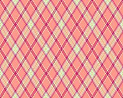 A vibrant, pastel pink and cream diagonal plaid pattern. Perfect for textile design, website backgrounds, or crafting projects. vector