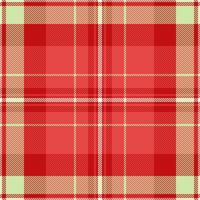 Full pattern plaid , linen seamless fabric background. Rosa texture tartan check textile in red and light colors. vector