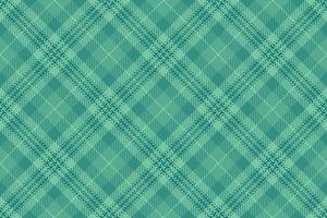 Elegant teal and green plaid pattern. Perfect for textile design, website backgrounds, or any project needing a sophisticated, textured feel. vector