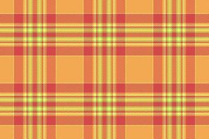 Vibrant autumnal plaid pattern in warm orange, red, and yellow hues. Perfect for textile design, fallthemed projects, or adding a touch of rustic charm to any design. vector