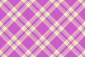 Elegant pastel purple and cream plaid pattern. Perfect for textile design, fashion, website backgrounds, scrapbooking, and wrapping paper. vector
