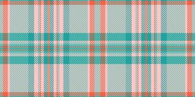 Hotel pattern texture plaid, crossed textile seamless tartan. French fabric background check in teal and light colors. vector