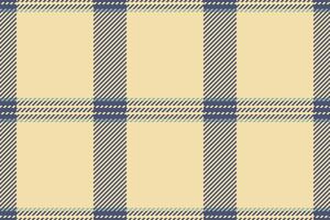 Color texture plaid pattern, coat seamless tartan fabric. Painting background textile check in light and blue colors. vector