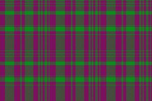 Vibrant purple and green plaid pattern. Perfect for textile design, fashion, website backgrounds, or any project needing a bold, textured feel. vector