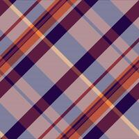 Image plaid tartan background, packing check fabric pattern. International textile seamless texture in light and red colors. vector