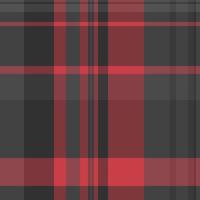 Stylish red and grey plaid pattern. Perfect for textile design, website backgrounds, or fashion projects. Clean lines and muted tones create a sophisticated, versatile image. vector