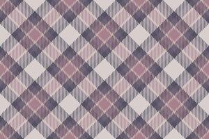 Discount textile check seamless, mockup plaid pattern . Amazing tartan fabric texture background in pastel and white colors. vector