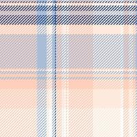 Advertising texture background , symmetry tartan seamless textile. Pastel plaid fabric check pattern in light and white colors. vector