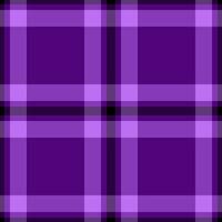 Stylish purple and black plaid pattern. Perfect for textile designs, website backgrounds, or fashion projects. Clean lines and vibrant colors create a sophisticated and versatile design. vector