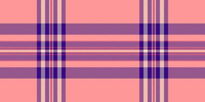 Minimal texture fabric , africa pattern background textile. Dining room tartan plaid check seamless in red and violet colors. vector