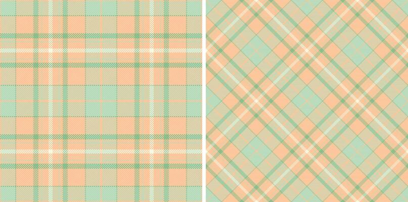 Pastel plaid patterns, perfect for textile design, scrapbooking, or website backgrounds. Two variations-classic and diagonal-offer versatile options for a soft, springlike aesthetic.