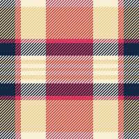 Vibrant and stylish plaid pattern in warm autumnal hues. Perfect for textile designs, website backgrounds, or seasonal branding. vector