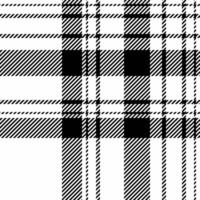 Trend texture seamless check, stylish fabric textile tartan. Masculine pattern background plaid in white and black colors. vector