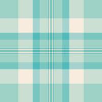 Marriage seamless fabric texture, tissue pattern tartan background. Contour plaid textile check in light and pale teal colors. vector