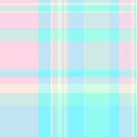 Diamond pattern texture textile, purchase plaid tartan . 30s seamless check background fabric in light and teal colors. vector