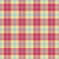 Site pattern tartan, sexy fabric background check. Geometry texture plaid seamless textile in red and light colors. vector