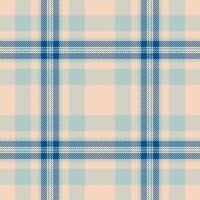 Poncho fabric texture background, girly pattern tartan textile. Copy space seamless plaid check in light and pastel colors. vector