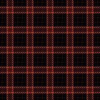 Repetitive plaid background tartan, calm texture textile pattern. Simplicity fabric check seamless in black and dark colors. vector