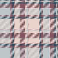 Trade fabric plaid textile, intense check background pattern. Industry tartan texture seamless in light and sky gray colors. vector