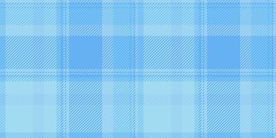 Down check seamless, cloth fabric plaid textile. Wrapping tartan background texture pattern in cyan color. vector